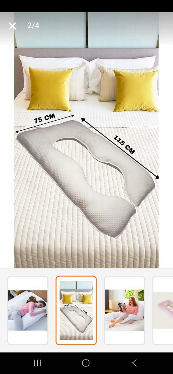 Hamile yastığı / emzirme minderi - Görsel 2