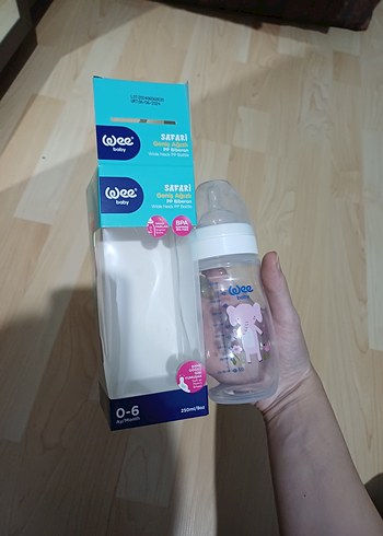 Wee Baby Safari Geniş Ağızlı Biberon 250ml - Görsel 2