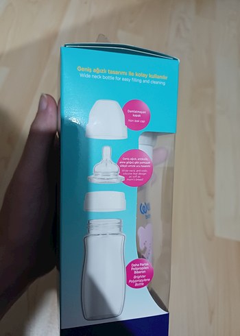 Wee Baby Safari Geniş Ağızlı Biberon 250ml - Görsel 10