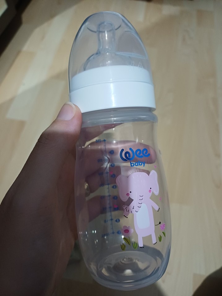 Wee Baby Safari Geniş Ağızlı Biberon 250ml - Görsel 3