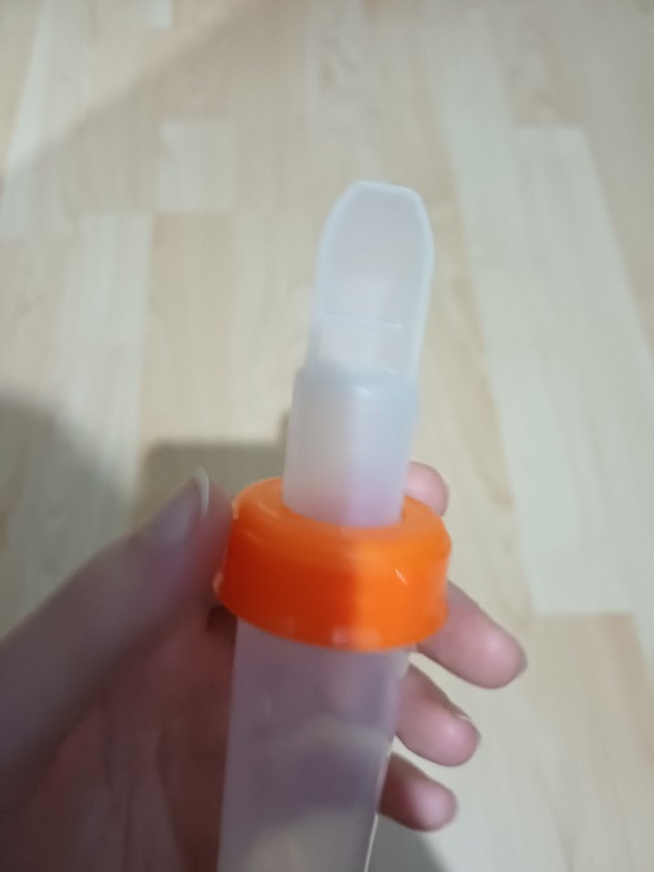 Turuncu Bebek Biberonu - Görsel 3