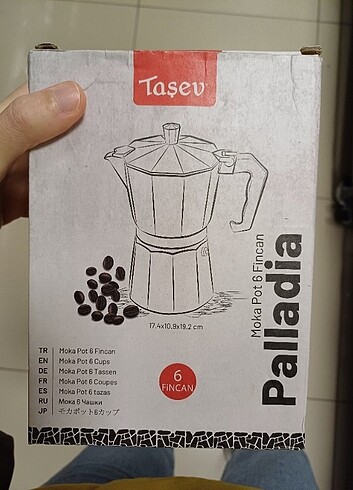 Taşev moka pot 6 fincan