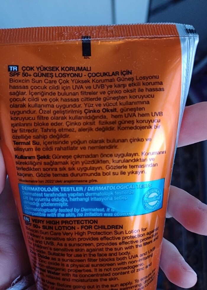Bioxcin kids güneş kremi - Görsel 5