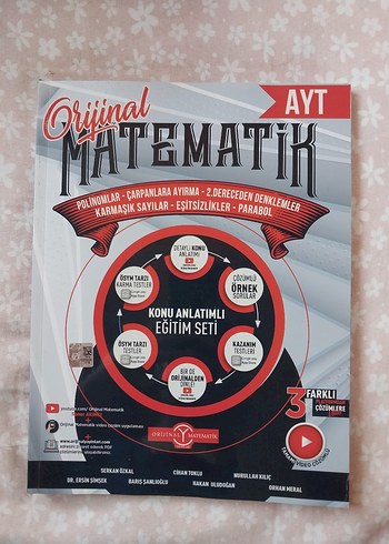 Orijinal Matematik AYT Konu Anlatımlı Eğitim Seti