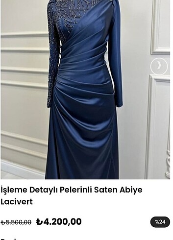 Taşlı abiye