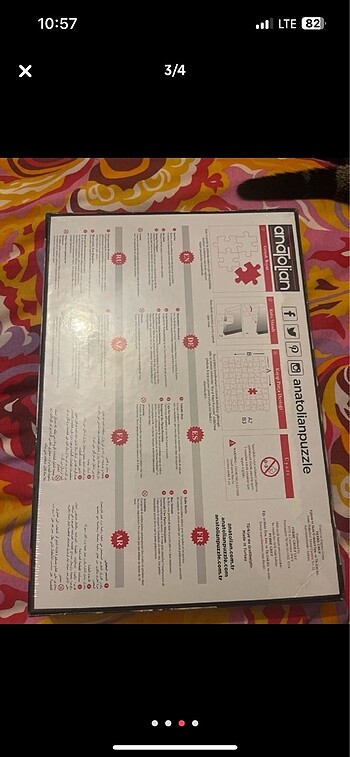Beden Puzzle 1000 parça