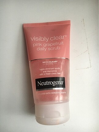 Neutrogena visibly clear Pink grapefruit daily scrub