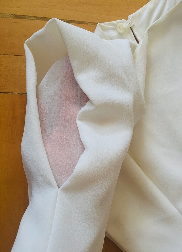 Beyaz elbise - Görsel 4