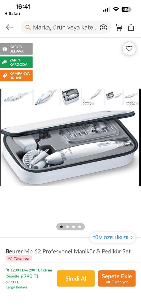 beurer mp 62 manikür pedikür seti - Görsel 5