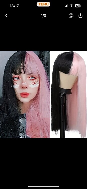 Pembe siyah peruk
