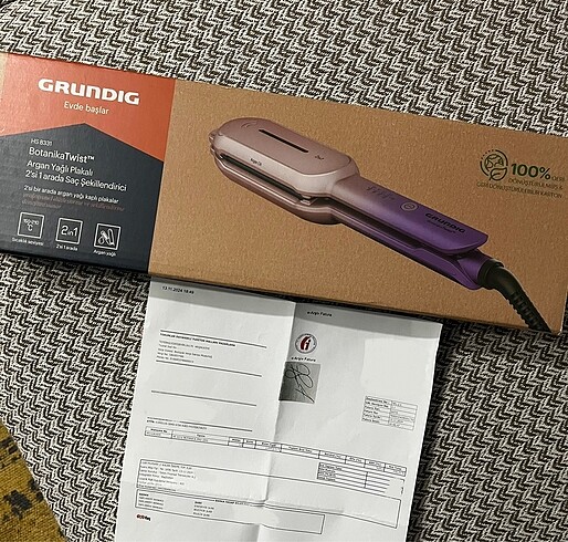 Grundig HS 8331 BotanikaTwist 2in1 Saç Düzleştirici ve wag maşa - Görsel 3