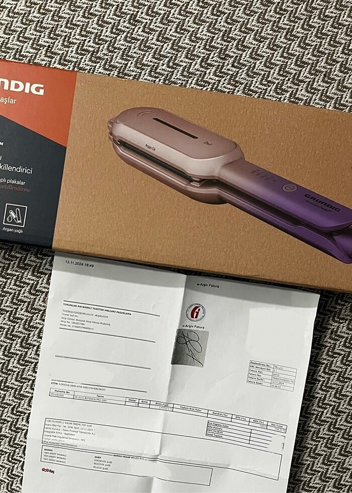 Grundig HS 8331 BotanikaTwist 2in1 Saç Düzleştirici ve wag maşa - Görsel 3