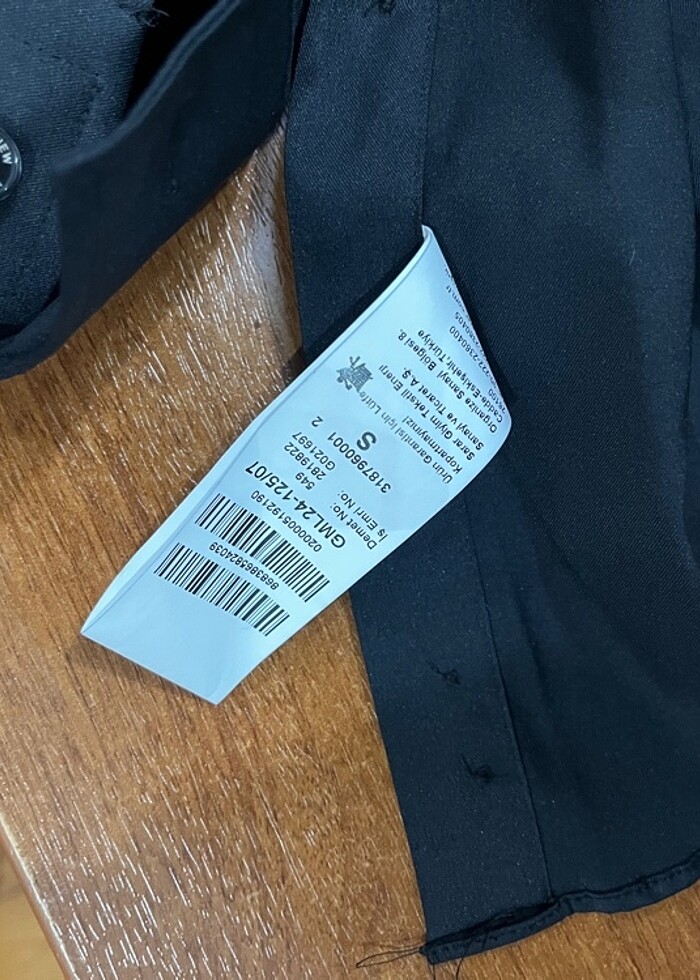 Siyah GÖMLEK - Görsel 5