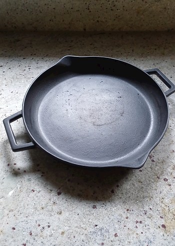 Dökme Demir Kızartma Tavası Siyah,30 cm