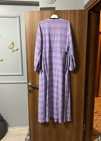 Uzun Mor Bohem Kadın Elbisesi - Görsel 6