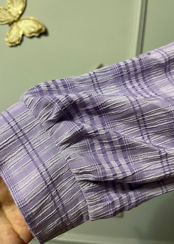 Uzun Mor Bohem Kadın Elbisesi - Görsel 4