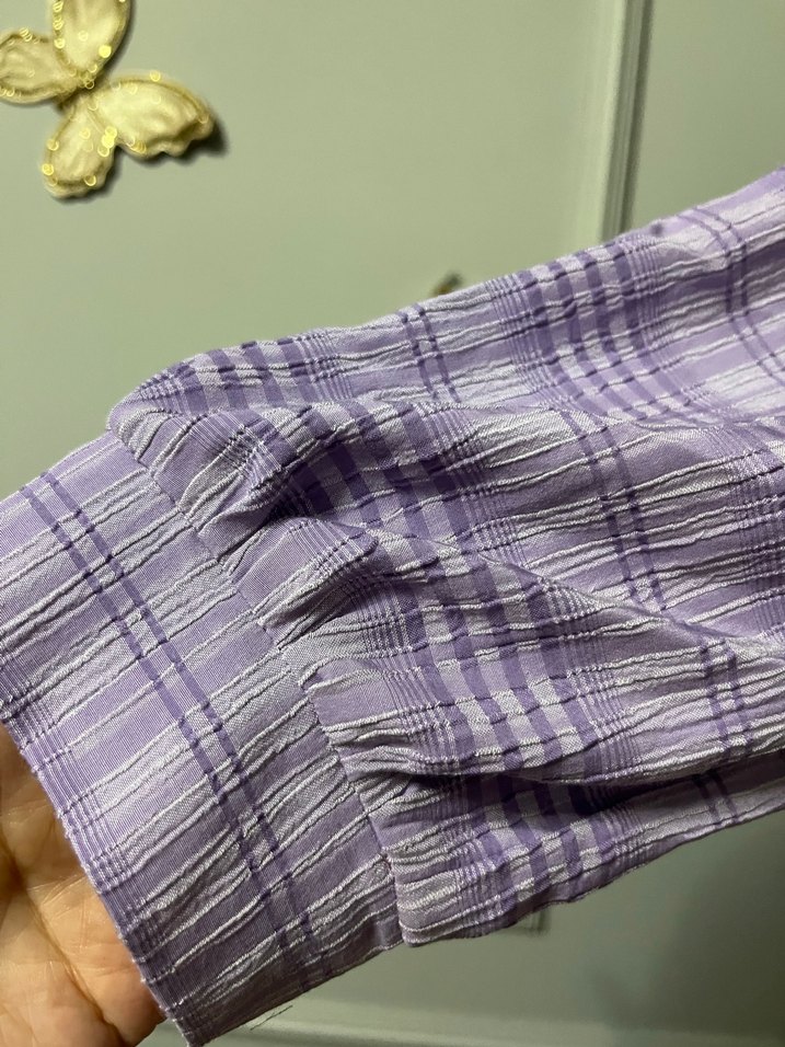 Uzun Mor Bohem Kadın Elbisesi - Görsel 4