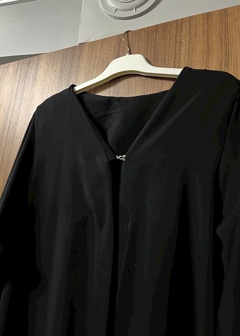 Siyah Uzun Kollu Salaş tunik - Görsel 4