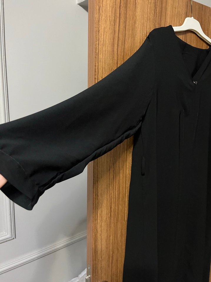 Siyah Uzun Kollu Salaş tunik - Görsel 3