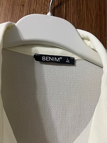 l Beden beyaz Renk Tunik