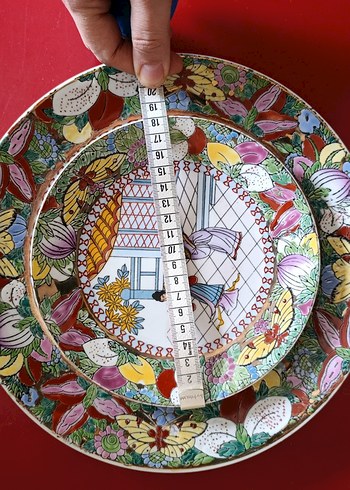 kırmızı damgalı  4 lü talım - Görsel 3