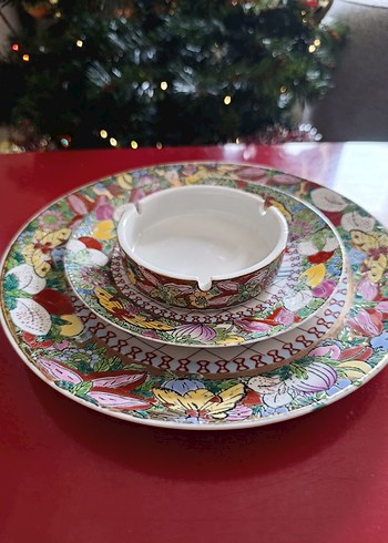 kırmızı damgalı  4 lü talım - Görsel 5