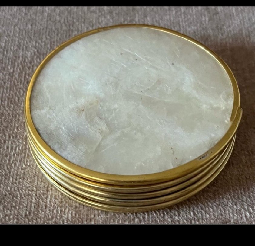 Sedef 6 lı bardak altlığı - Görsel 4