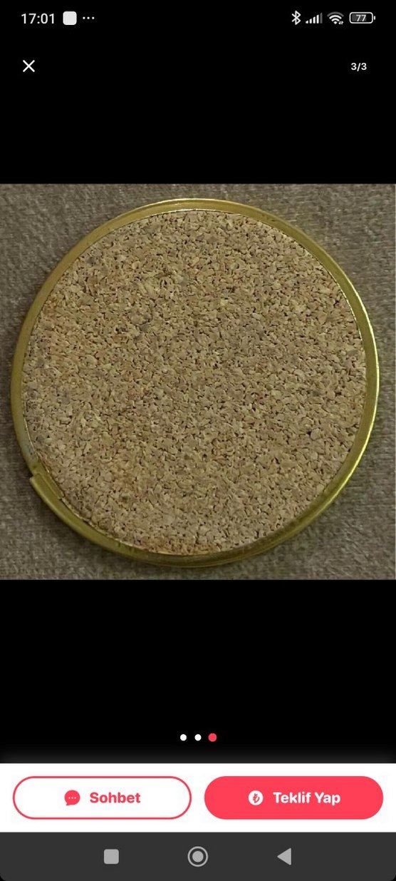 Sedef 6 lı bardak altlığı - Görsel 3