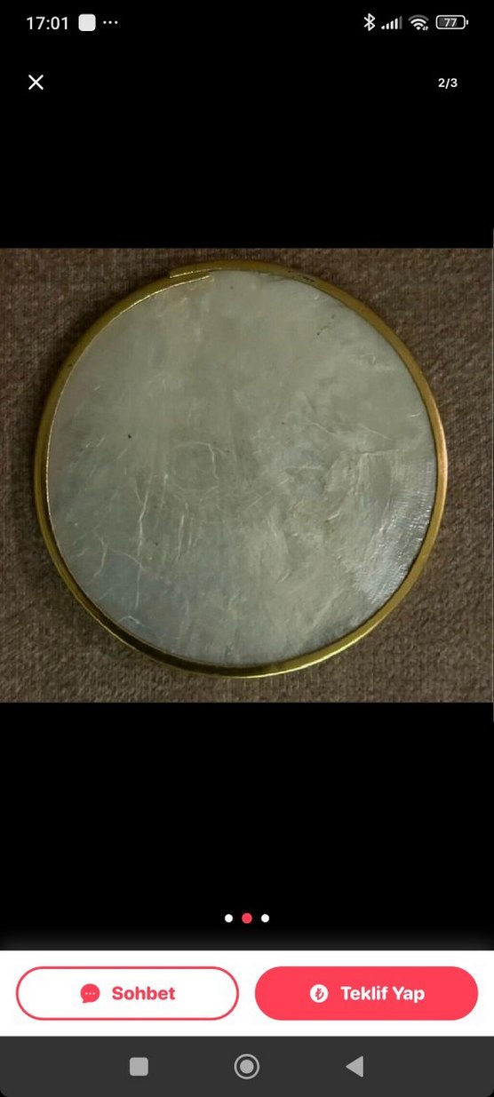 Sedef 6 lı bardak altlığı - Görsel 2