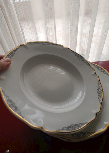 Beyaz Dekoratif Yemek Tabağı - Görsel 3