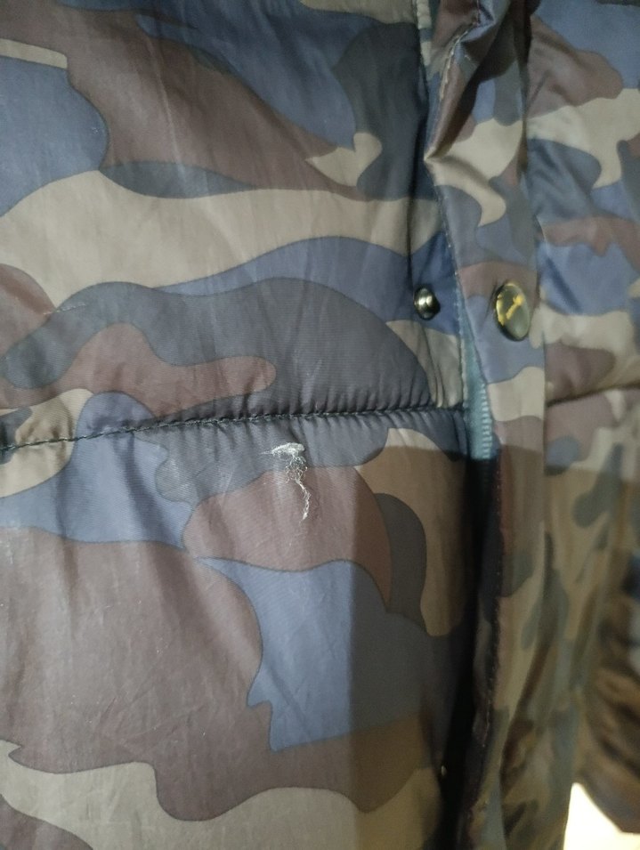 Erkek Çocuk Kamuflaj Kapüşonlu Mont - Görsel 4