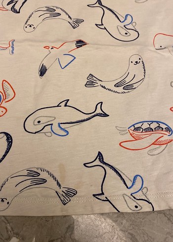 Erkek Çocuk Çok Renkli Baskılı Kısa Kollu Tişört - Görsel 2