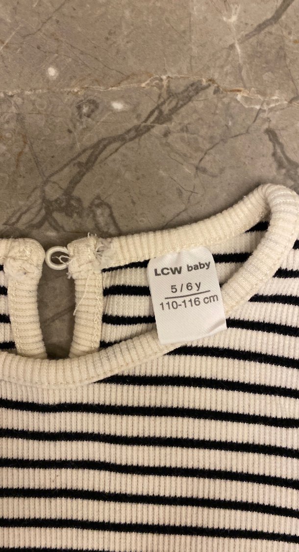 Kız çocuk uzun kollu body - Görsel 4