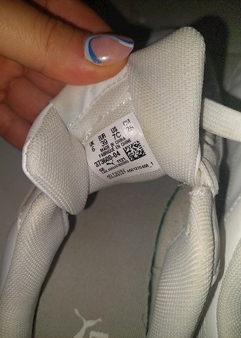 39 Beden orjinal puma spor ayakkabi beyaz