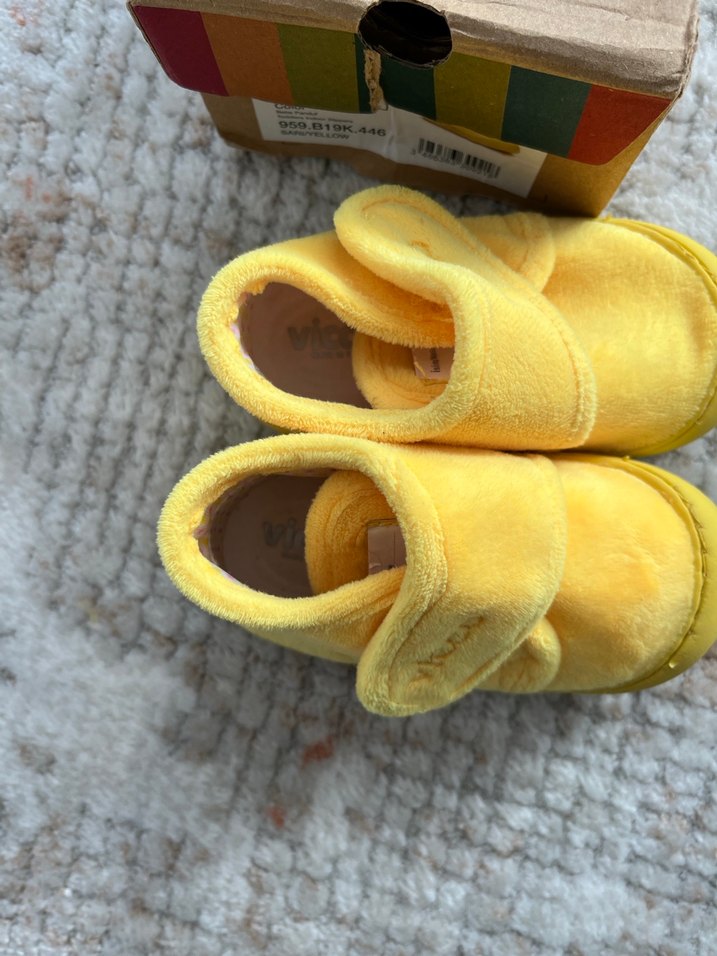 Vicco Sarı Bebek İlk Adım Ayakkabısı - Görsel 4