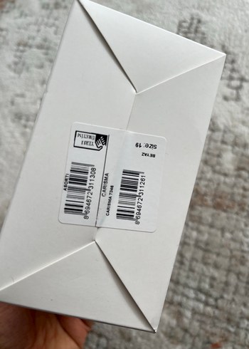 Kız Bebek Beyaz Fırfırlı İlk Adım Ayakkabısı - Görsel 4