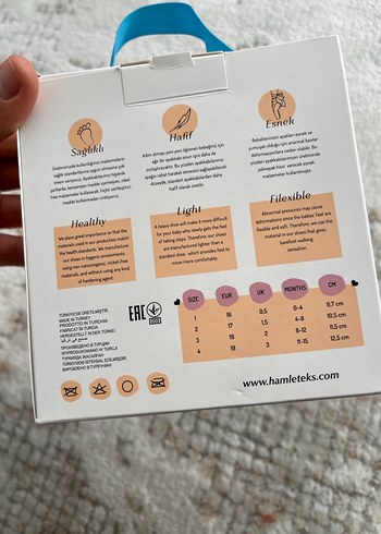 Kız Bebek Beyaz Fırfırlı İlk Adım Ayakkabısı - Görsel 3