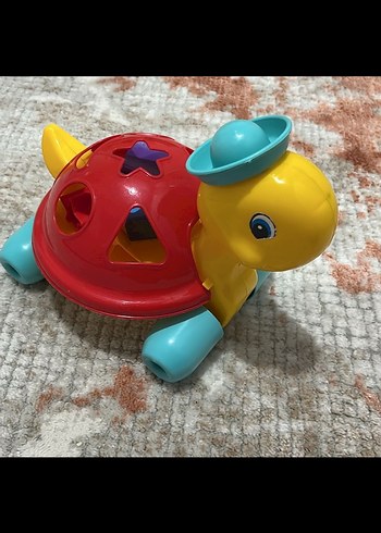 Renkli Kaplumbağa Şekilli Eğitici Oyuncak - Görsel 3