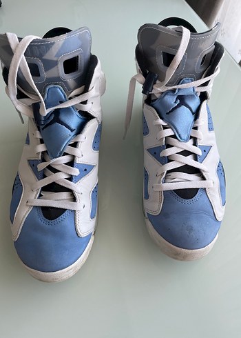 Nike Nike Air Jordan 6 Retro UNC Beyaz Spor Ayakkabı