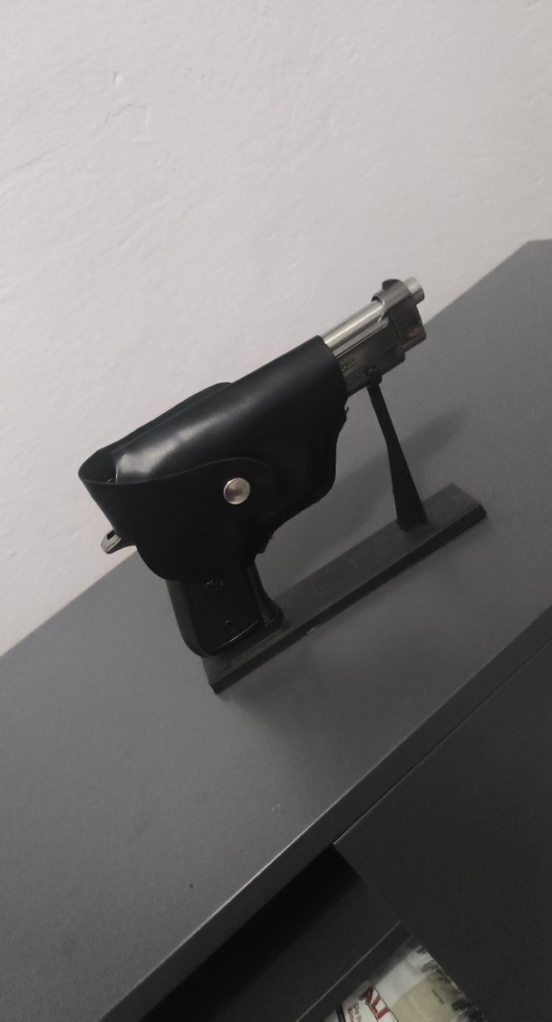 Koyu Gri Oyuncak Tabanca full metal çakmak tabanca - Görsel 2