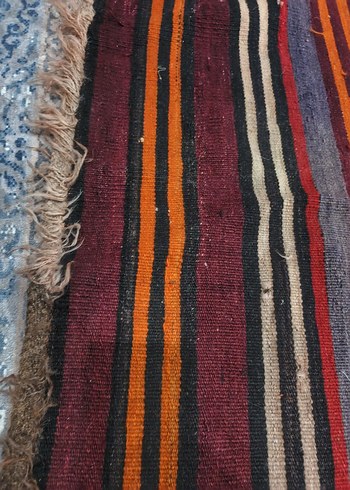 vintage Anadolu Kilimi, El Dokuması, %100 Yün, Bohem Dekorasyon - Görsel 3