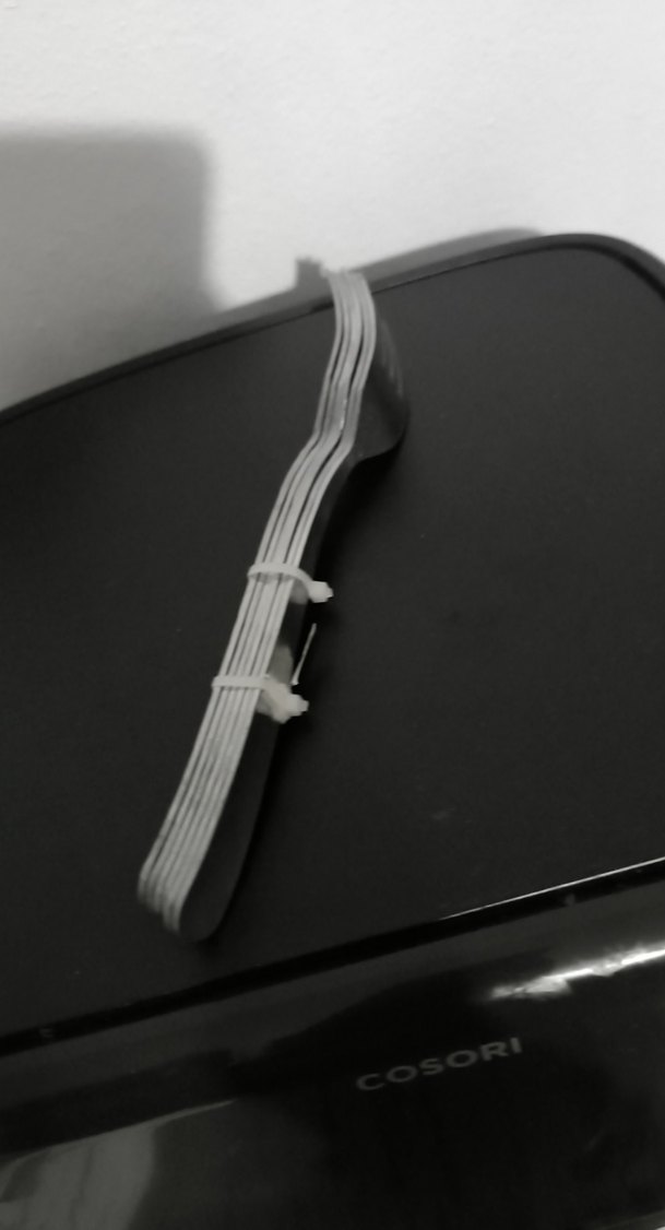 Beyaz Saplı Gri Çatal - Görsel 2