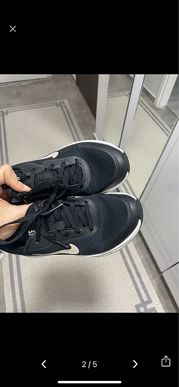 37,5 Beden siyah Renk Orj Nike
