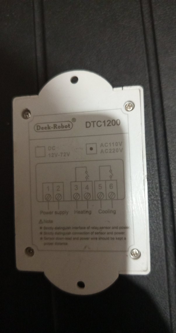 Gri Dijital Isı ve Soğuk Ayar Termostatı - Görsel 2