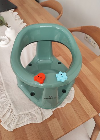 Beden Elele Life Vakumlu Bebek Banyo Oturağı Ve Mama Oturağı Yeşil
