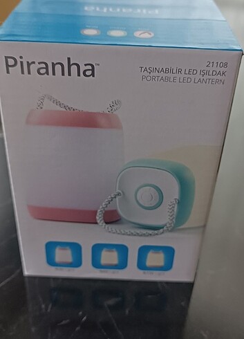  Beden Renk Piranha 21108 taşınabilir led ışıldak. 