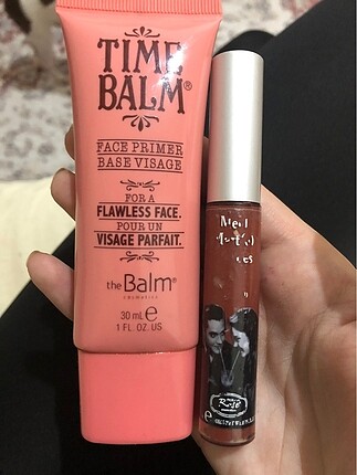 The balm ruj ve primer baz