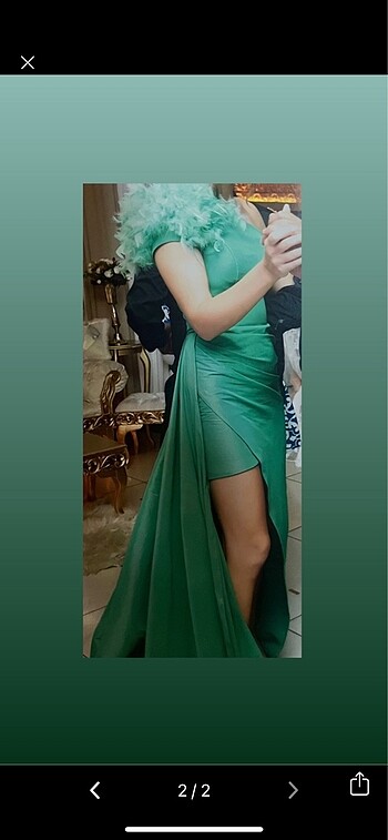 Yeşil elbise