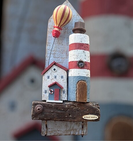 Ahşap Sanat Driftwood ahşap dekoratif anahtarlık pano