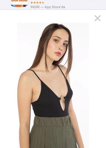 Zara Tokalı Minimalist Kadın Vücut Zinciri